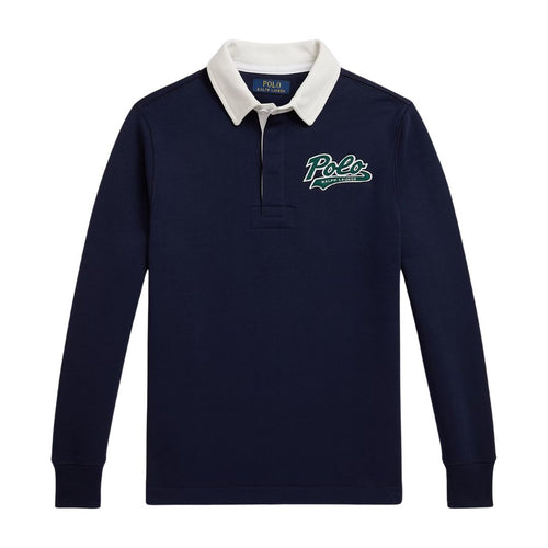 Navy Logo Rugby Sweatshirt