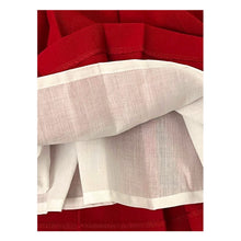 Load image into Gallery viewer, Red Embroidered Pleat Dress, Coat &amp; Hat