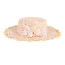 Load image into Gallery viewer, Pink Straw Hat