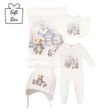Load image into Gallery viewer, Ivory Velour &quot;Homero&quot; Bear Set