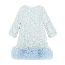 Load image into Gallery viewer, Pale Blue Boucle Sequin &quot;Jeanette&quot; Dress