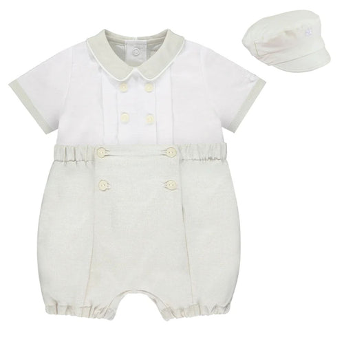 White & Beige 'Sawyer' Set