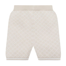 Load image into Gallery viewer, Beige Knitted Shorts Set