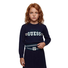 Load image into Gallery viewer, Navy Knit Pleated Skirt &amp; Jumper