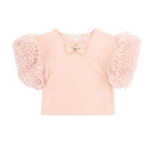 Load image into Gallery viewer, Pink Sparkle Tulle Denim Skirt Set