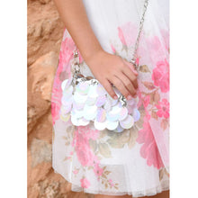 Load image into Gallery viewer, Pearlised Sequin "Rabaneda" Handbag