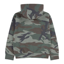 Load image into Gallery viewer, Green Camo Zip Up Hoodie