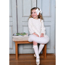 Load image into Gallery viewer, Ivory Boucle Sequin &quot;Jeanette&quot; Dress