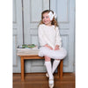 Ivory Boucle Sequin "Jeanette" Dress