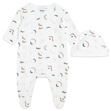Load image into Gallery viewer, White &amp; Beige Letter Babygrow Set Gift Boxed