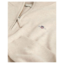 Load image into Gallery viewer, Beige Half Zip Jumper