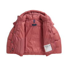 Load image into Gallery viewer, PRE ORDER - Young Girls Pink Hooded Down Jacket