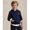 Navy Large Pony Hoodie