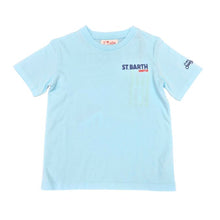 Load image into Gallery viewer, Turquoise Tropical Beach T-Shirt