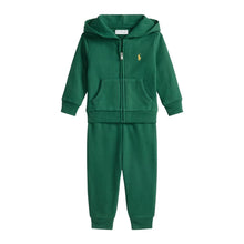 Load image into Gallery viewer, Babies Green Hoodie Tracksuit