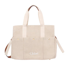 Load image into Gallery viewer, Beige Changing Bag &amp; Accessories
