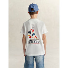 Load image into Gallery viewer, White Coastal Graphic T-Shirt