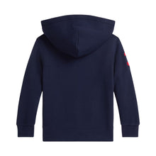 Load image into Gallery viewer, Navy Large Pony Hoodie
