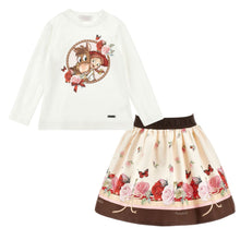 Load image into Gallery viewer, Beige Toy Story Skirt Set