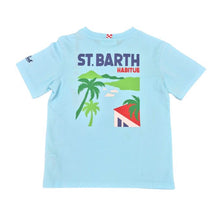 Load image into Gallery viewer, Turquoise Tropical Beach T-Shirt