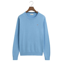 Load image into Gallery viewer, Blue Crew Neck Knit Jumper