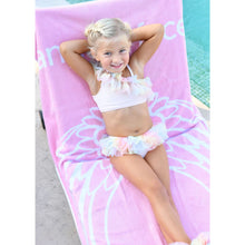Load image into Gallery viewer, Pink Rainbow Frill Bikini