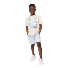 Load image into Gallery viewer, Pale Blue Colour Block Swim Shorts