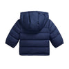 Baby Boys Navy Hooded Down Jacket