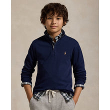 Load image into Gallery viewer, Navy 1/4 Zip Pullover