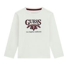 Load image into Gallery viewer, White Rubber Logo LS T-Shirt