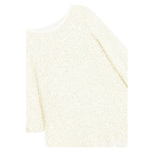 Load image into Gallery viewer, Ivory Boucle Sequin &quot;Jeanette&quot; Dress