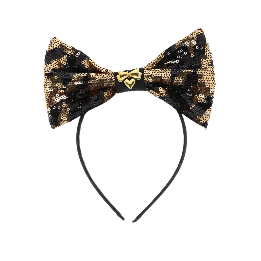 Black & Gold Sequin 