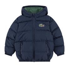 Load image into Gallery viewer, Navy Puffer Jacket