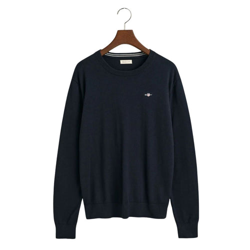 Navy Crew Neck Knit Jumper
