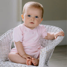 Load image into Gallery viewer, Pink Rosebud &#39;Fifi&#39; Romper