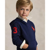 Navy Large Pony Hoodie