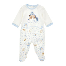 Load image into Gallery viewer, PRE ORDER - Blue Teddy Babygrow &amp; Blanket Set