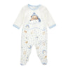 PRE ORDER - Blue Teddy Babygrow & Blanket Set