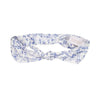 Blue & White Tile Print Romper & Headband