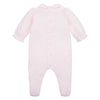 Pink Embroidered & Scalloped Babygrow
