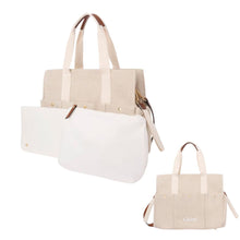 Load image into Gallery viewer, Beige Changing Bag &amp; Accessories