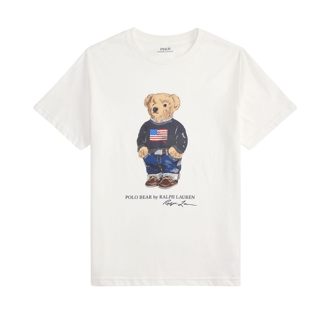 White Polo Bear T-Shirt