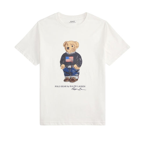 White Polo Bear T-Shirt