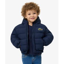 Load image into Gallery viewer, Navy Puffer Jacket