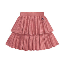 Load image into Gallery viewer, Pink Cable Knit Cardigan &amp; Skirt
