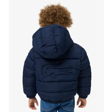 Load image into Gallery viewer, Navy Puffer Jacket
