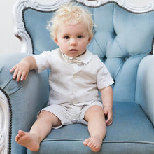 Load image into Gallery viewer, Beige 3 Piece &#39;Perry&#39; Outfit &amp; Hat