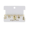 Gold Cowgirl Charm Bracelet