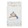 PRE ORDER - Blue Teddy Babygrow & Blanket Set