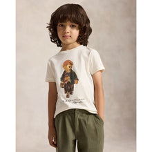 Load image into Gallery viewer, Ivory Polo Bear T-Shirt